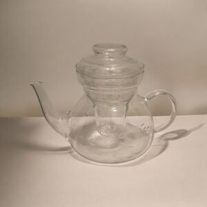 Vintage Princess House Heritage Glass  Teapot With Infuser